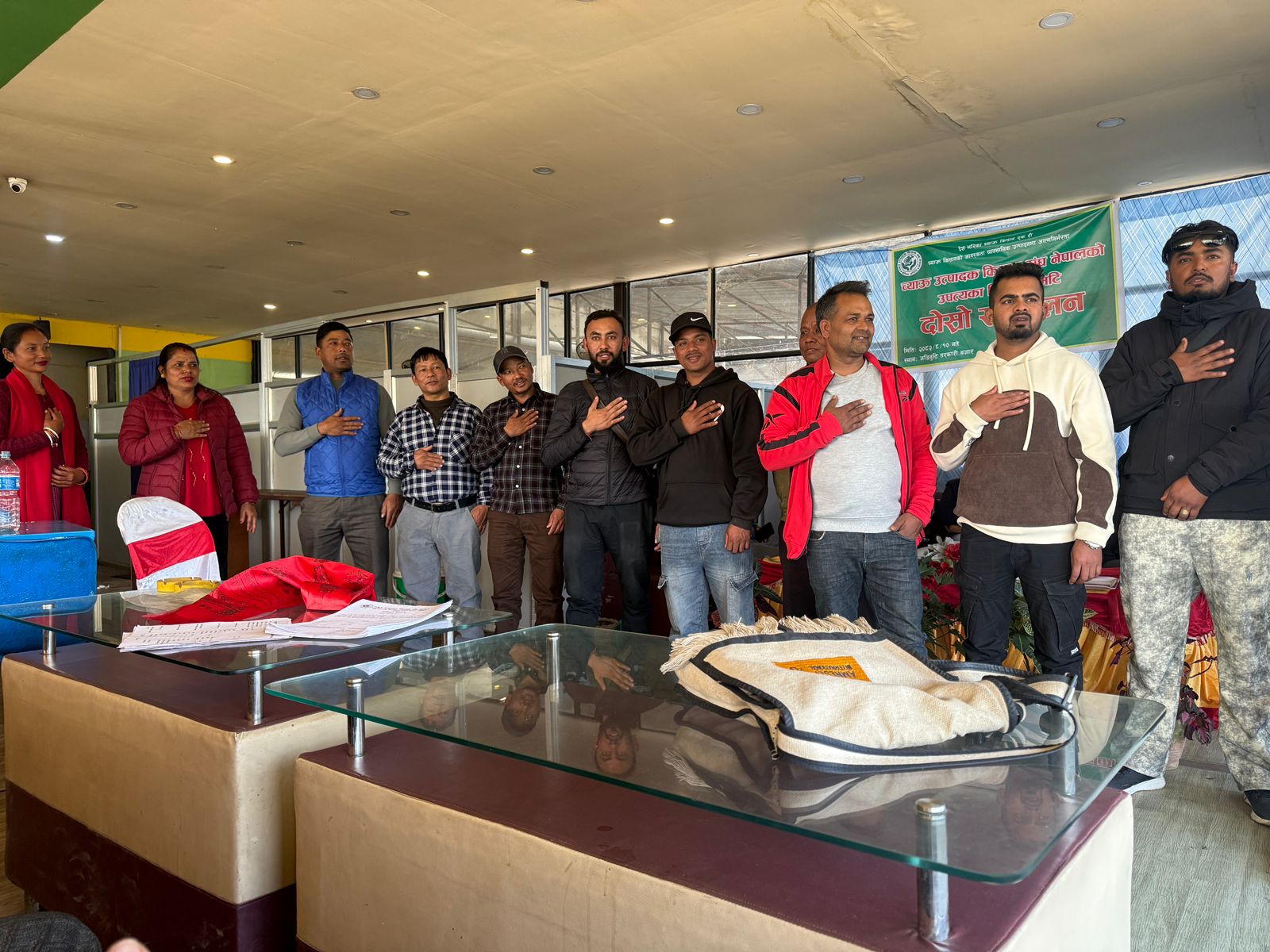 च्याउ उत्पादनमा नयाँ युग: प्रदिप तामाङको नेतृत्वमा च्याउ किसान संघ काठमाडौंको नयाँ कार्यसमिति